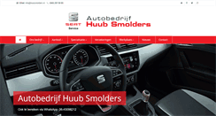 Desktop Screenshot of huubsmolders.nl